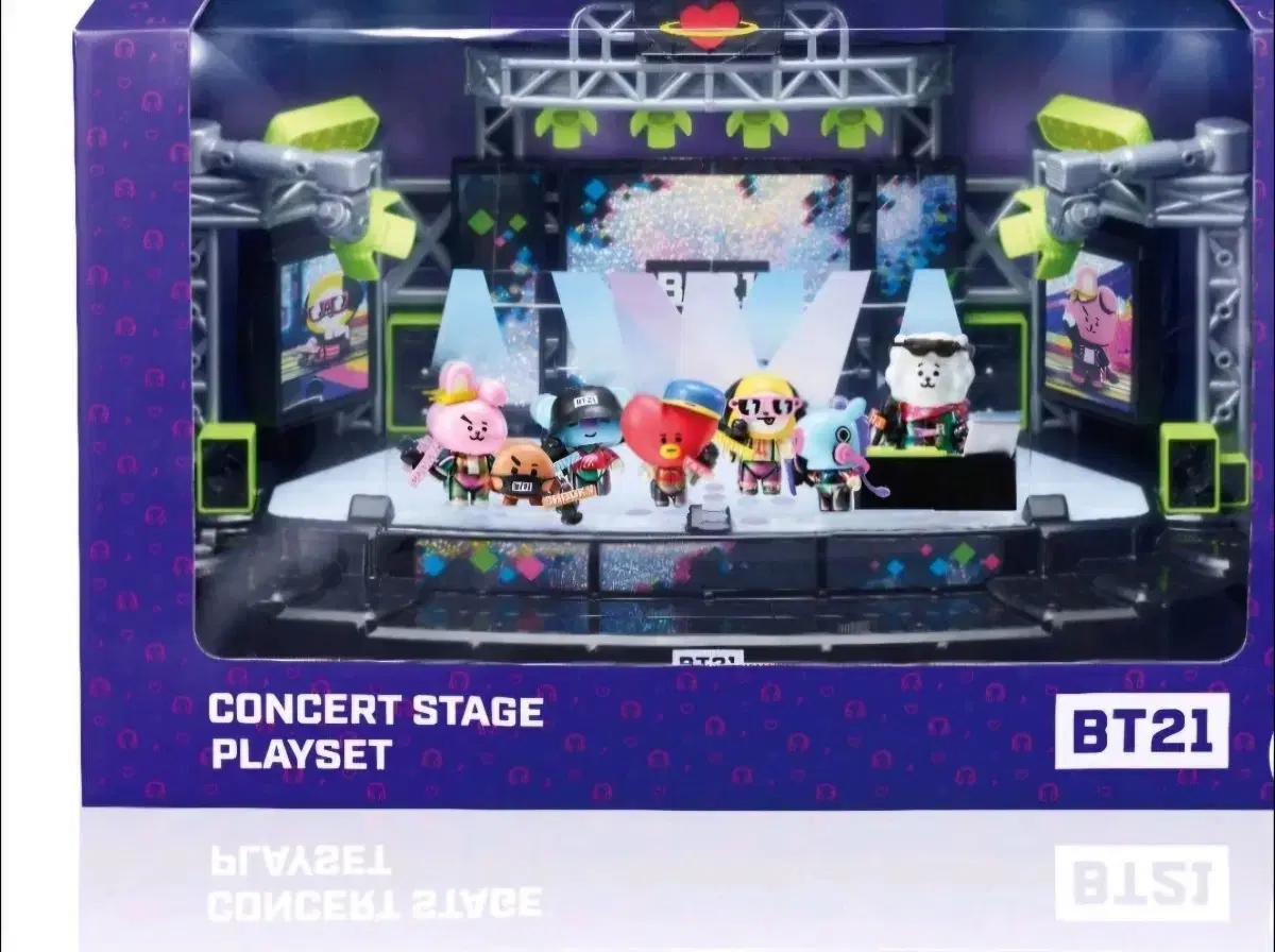 라인프렌즈 BT21 콘서트 스테이지 플레이세트 CONCERT STAGE